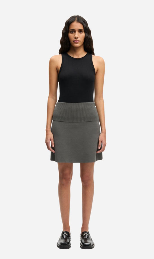 Samsoe Samsoe | Saanne Skirt - Gunmetal