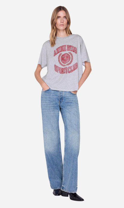 Anine Bing | Cade Tee Collegiate - Grey