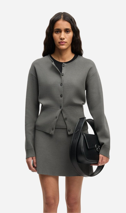 Samsoe Samsoe | Saanne Cardigan - Gunmetal