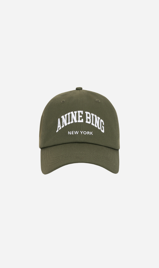 Anine Bing | Jeremy Baseball Cap Anine Bing NY - Army Green