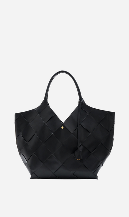 Anine Bing | Lili Tote Braided Leather - Black