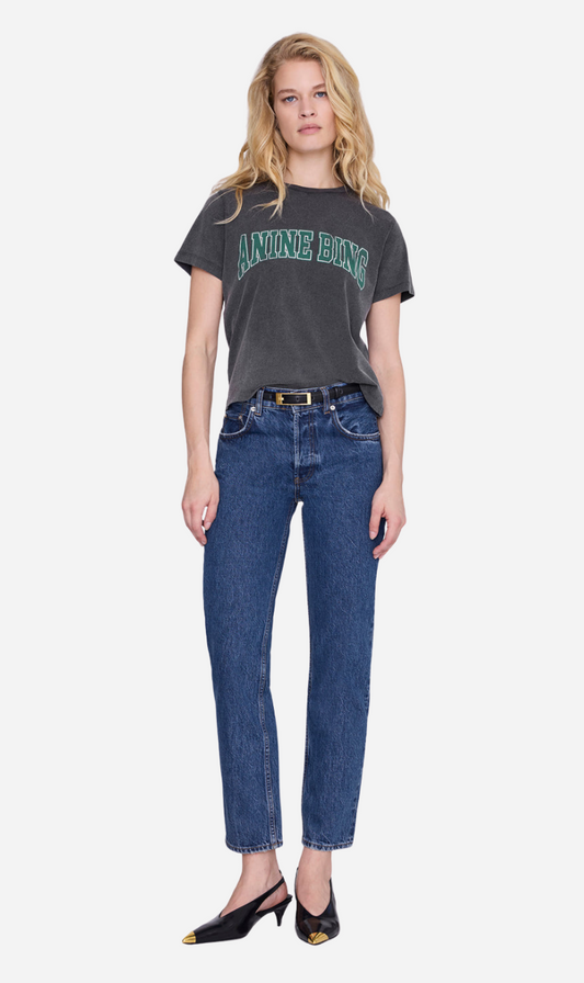 Anine Bing | Shelley Tee - Washed Black