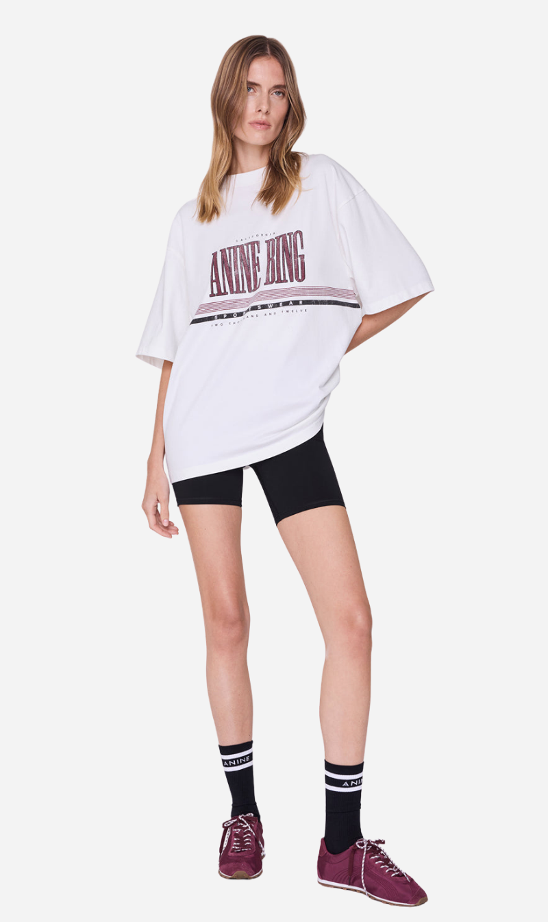 Anine Bing | Nell Tee Sport - White