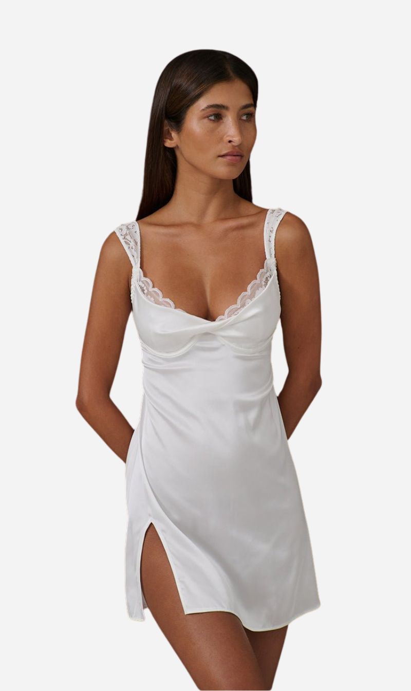 Kat The Label | Isla Slip - Ivory
