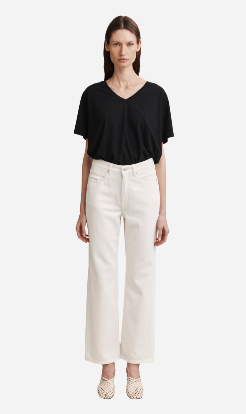 Marle | Classic Jean - Blanc