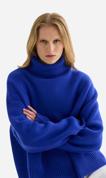 Laing | Nico Oversized Sweater - Royal