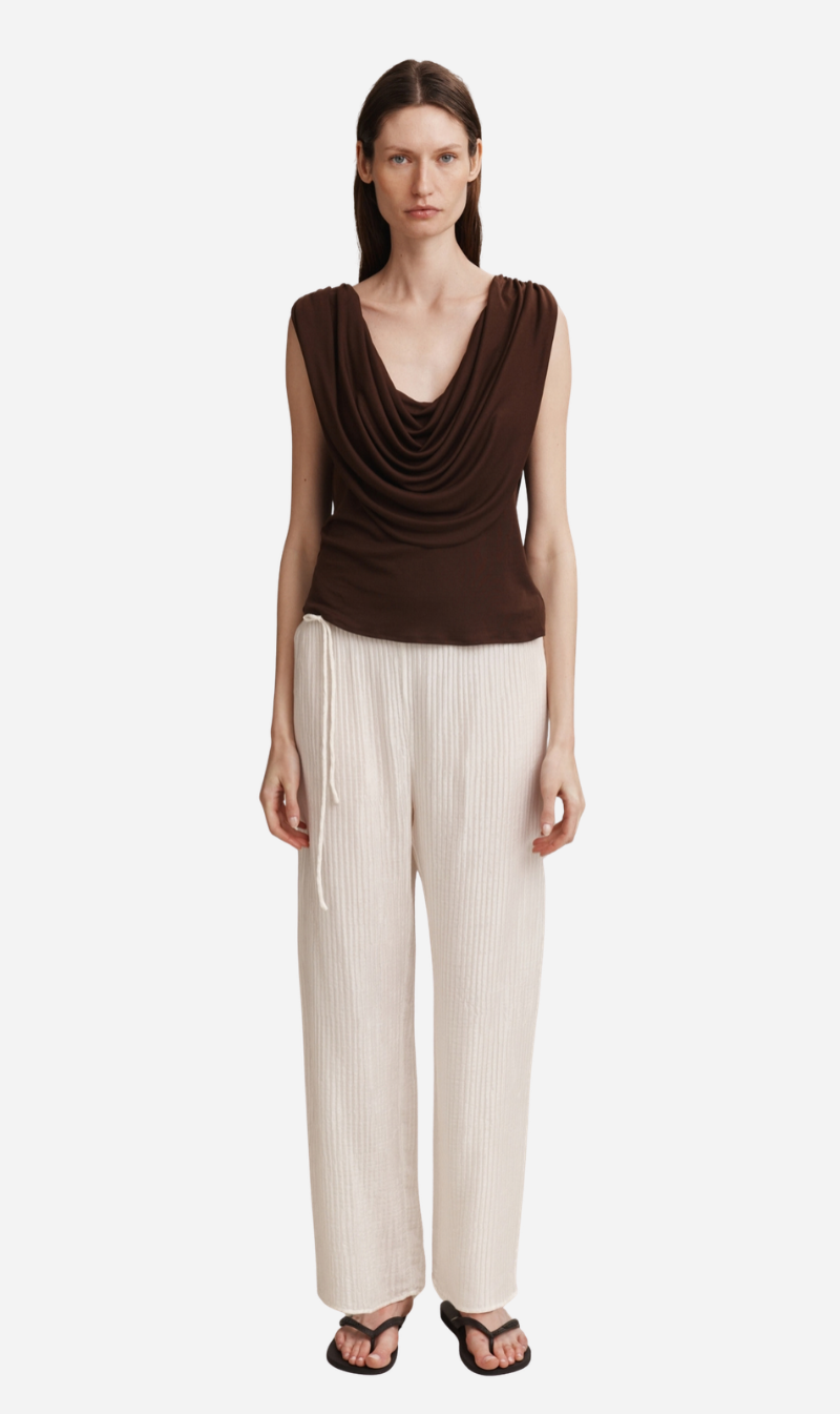 Marle | Wini Top - Chocolate