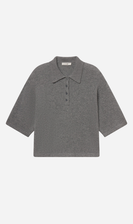 Frame Denim | The Academy Polo - Graphite Grey