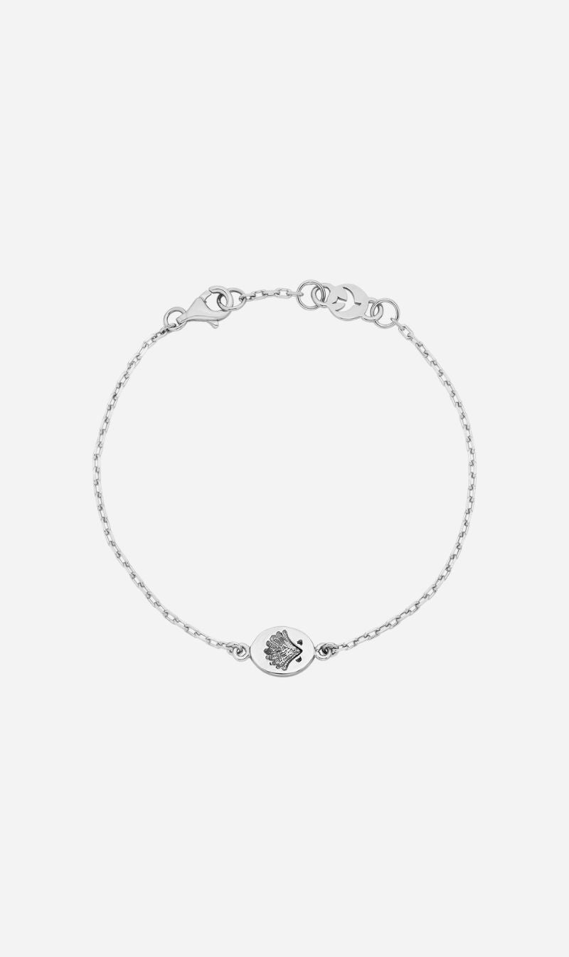 Zoe & Morgan | Secret Society of Shell Lovers Bracelet - Silver