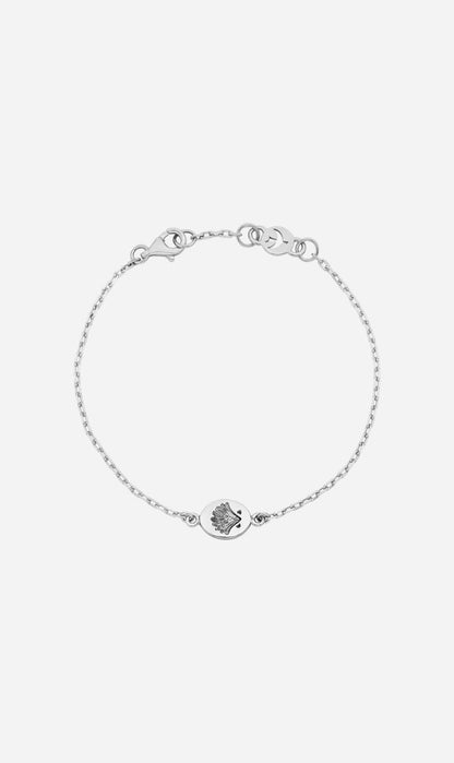 Zoe & Morgan | Secret Society of Shell Lovers Bracelet - Silver