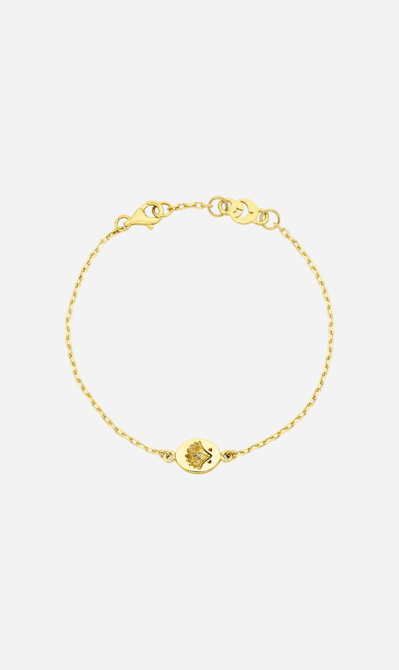 Zoe & Morgan | Secret Society of Shell Lovers Bracelet - Gold