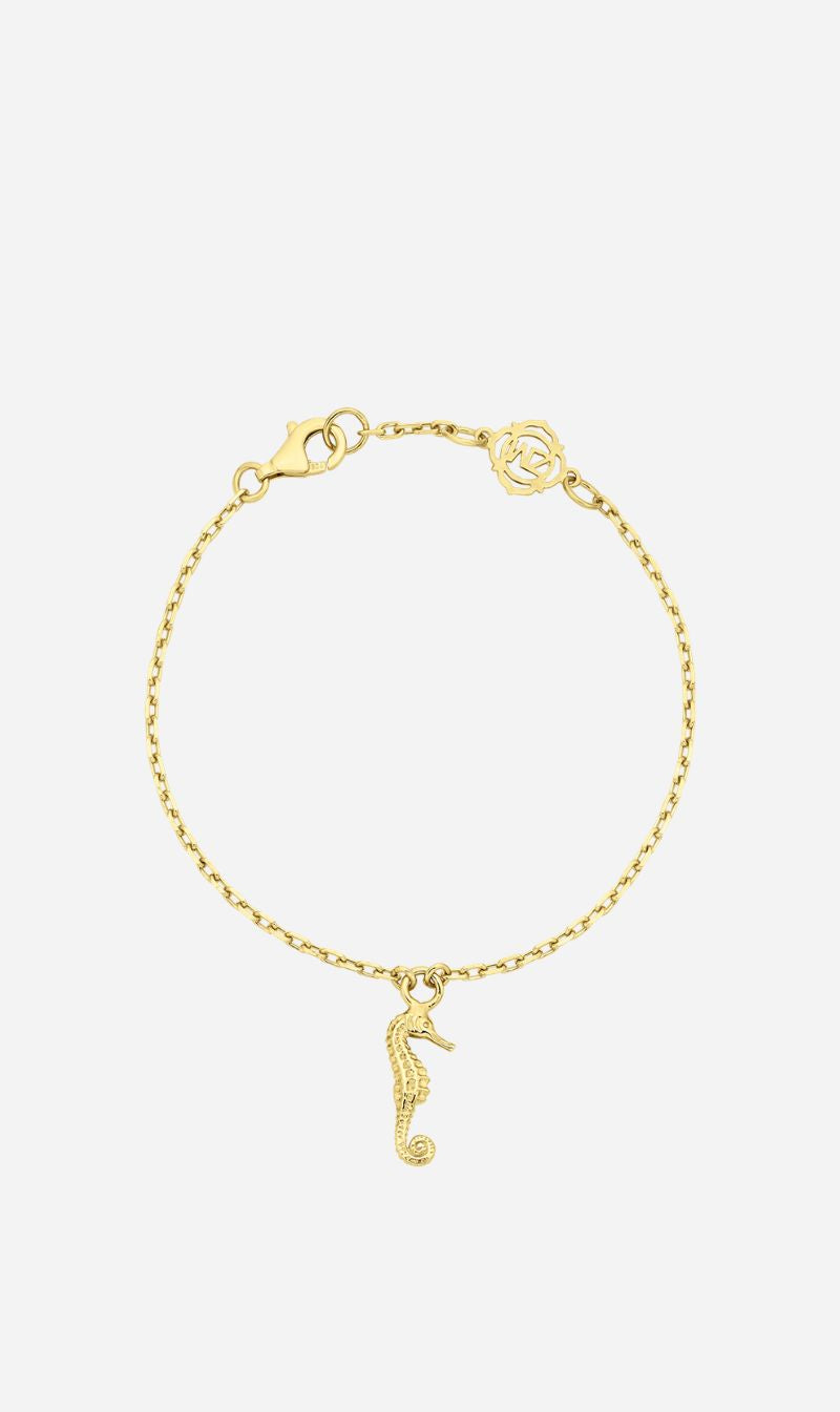 Zoe & Morgan | Seahorse Bracelet - Gold