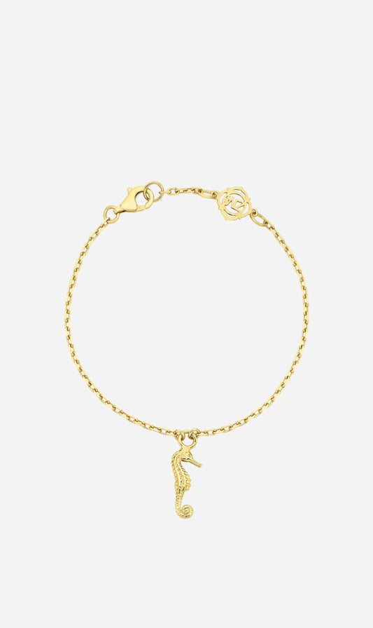 Zoe & Morgan | Seahorse Bracelet - Gold