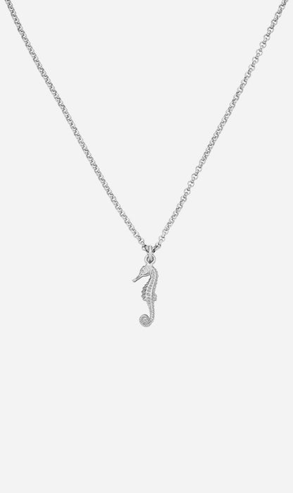 Zoe & Morgan | Seahorse Necklace - Silver