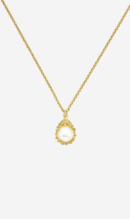 Zoe & Morgan | Lulu Necklace - Gold With Freshwater Pearl