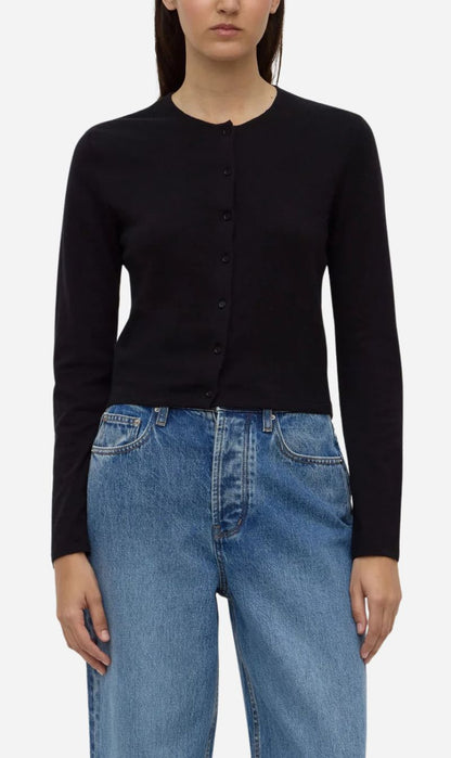 Assembly Label | Tilly Cotton Cashmere Cardigan - Black