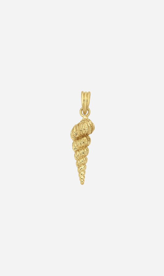 Zoe & Morgan | Shell Seeker Charm - Gold