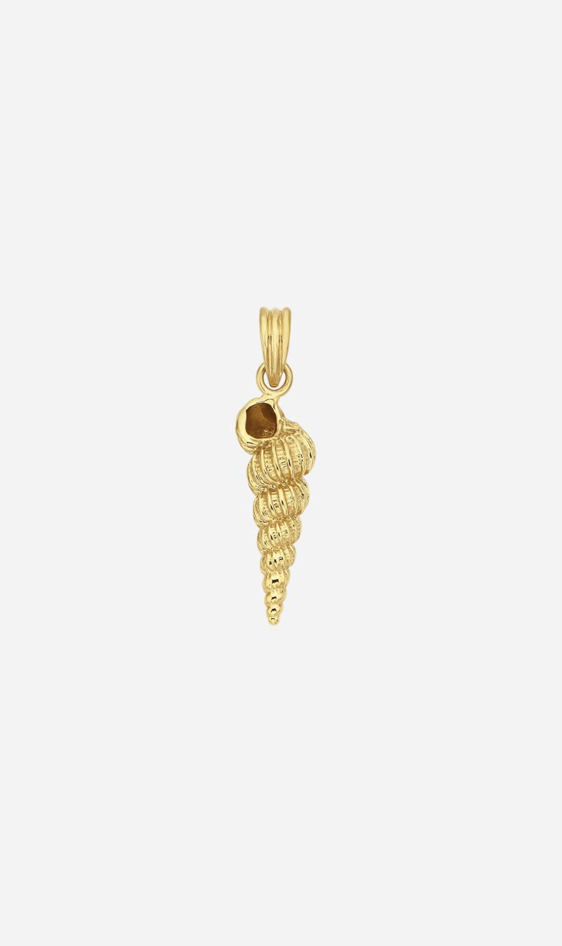 Zoe & Morgan | Shell Seeker Charm - Gold