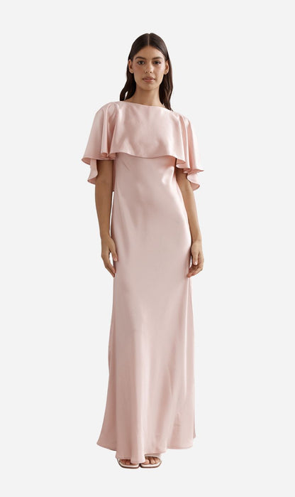 Caitlin Crisp | Blaire Gown - Blush Satin