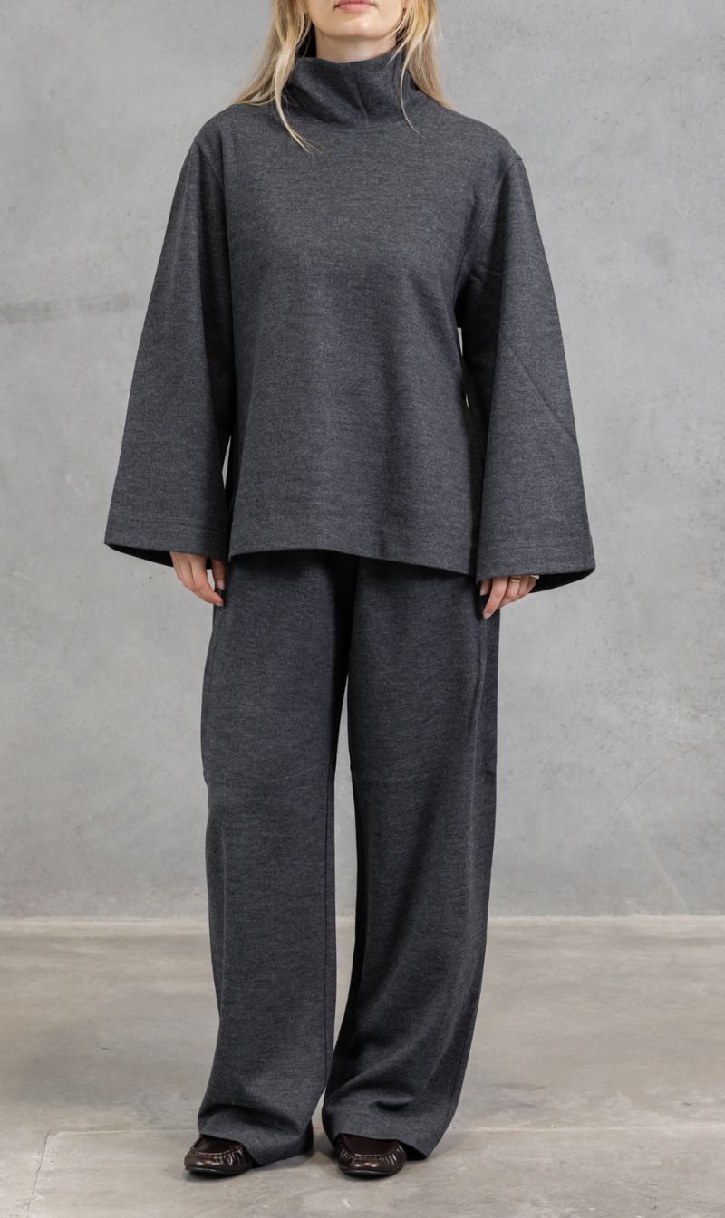 Camilla & Marc | Sabine Pant - Charcoal Marle