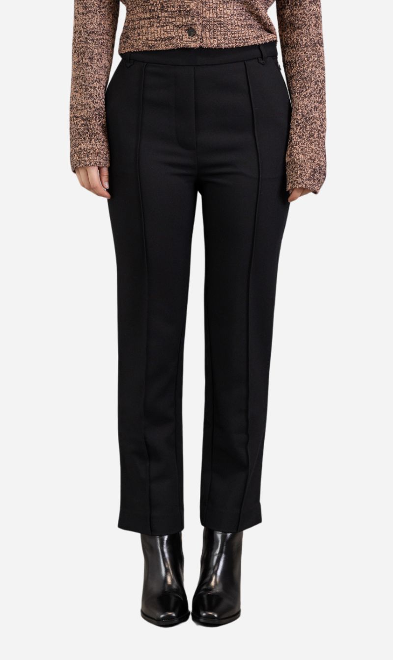 Camilla & Marc | Tala High Waist Slim Crop Pant - Black