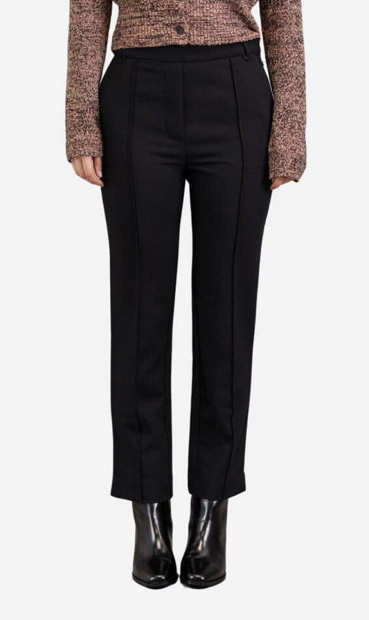 Camilla & Marc | Tala High Waist Slim Crop Pant - Black