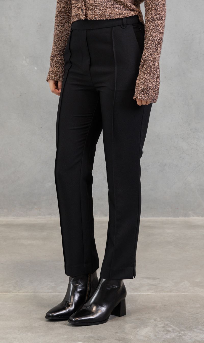 Camilla & Marc | Tala High Waist Slim Crop Pant - Black