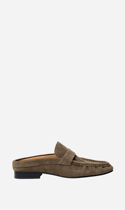 La Tribe | Naomi Mule - Khaki Suede