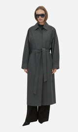 Camilla and Marc | Mahdavi Trench - Charcoal