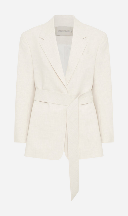 Camilla and Marc | Floris Blazer - Ivory Marle