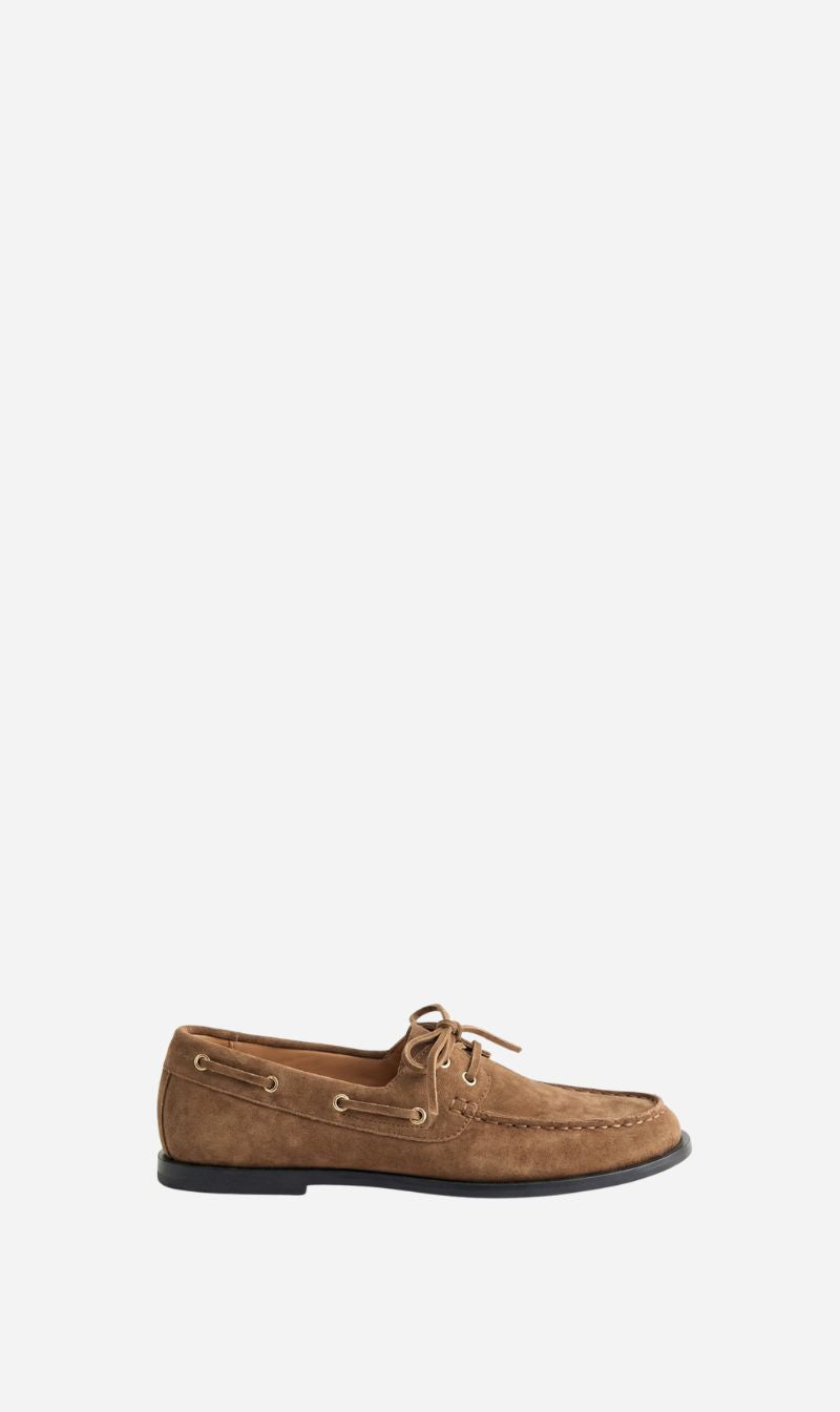 La Tribe | Marlo Boat Shoe - Brown