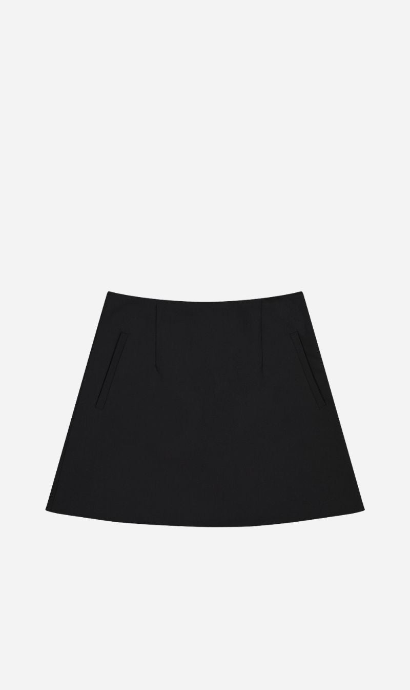 Rebe | Mini Skirt - Black