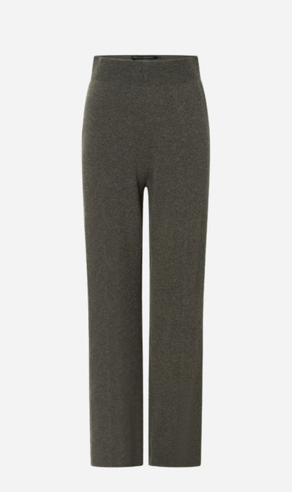 Camilla and Marc | Pascal Cashmere Blend Pant - Army Green