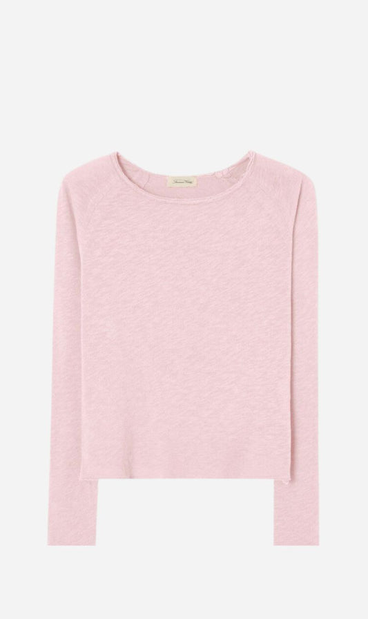American Vintage | Long Sleeve T.Shirt - Vintage Marshmellow