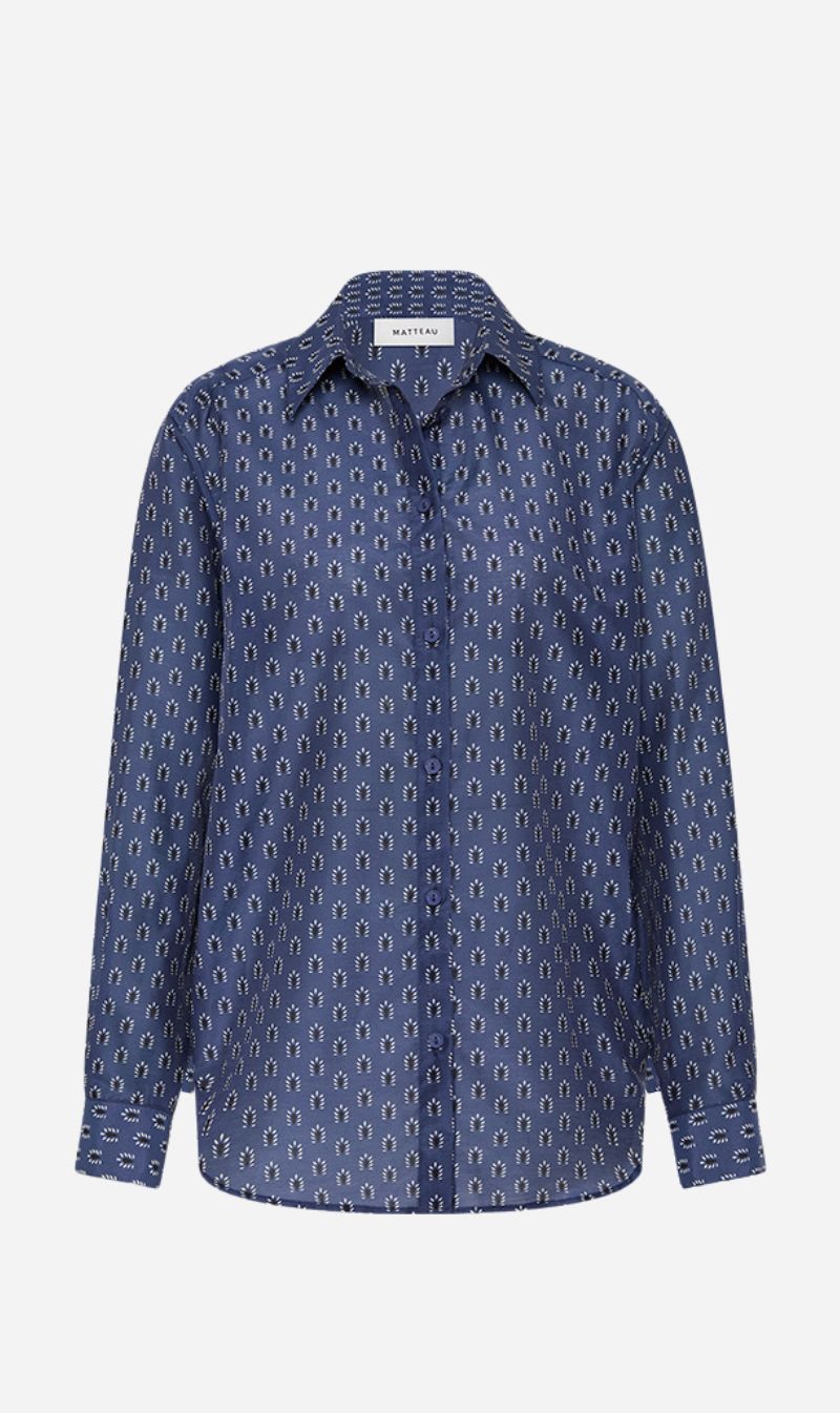 Matteau | Classic Shirt - Cassis