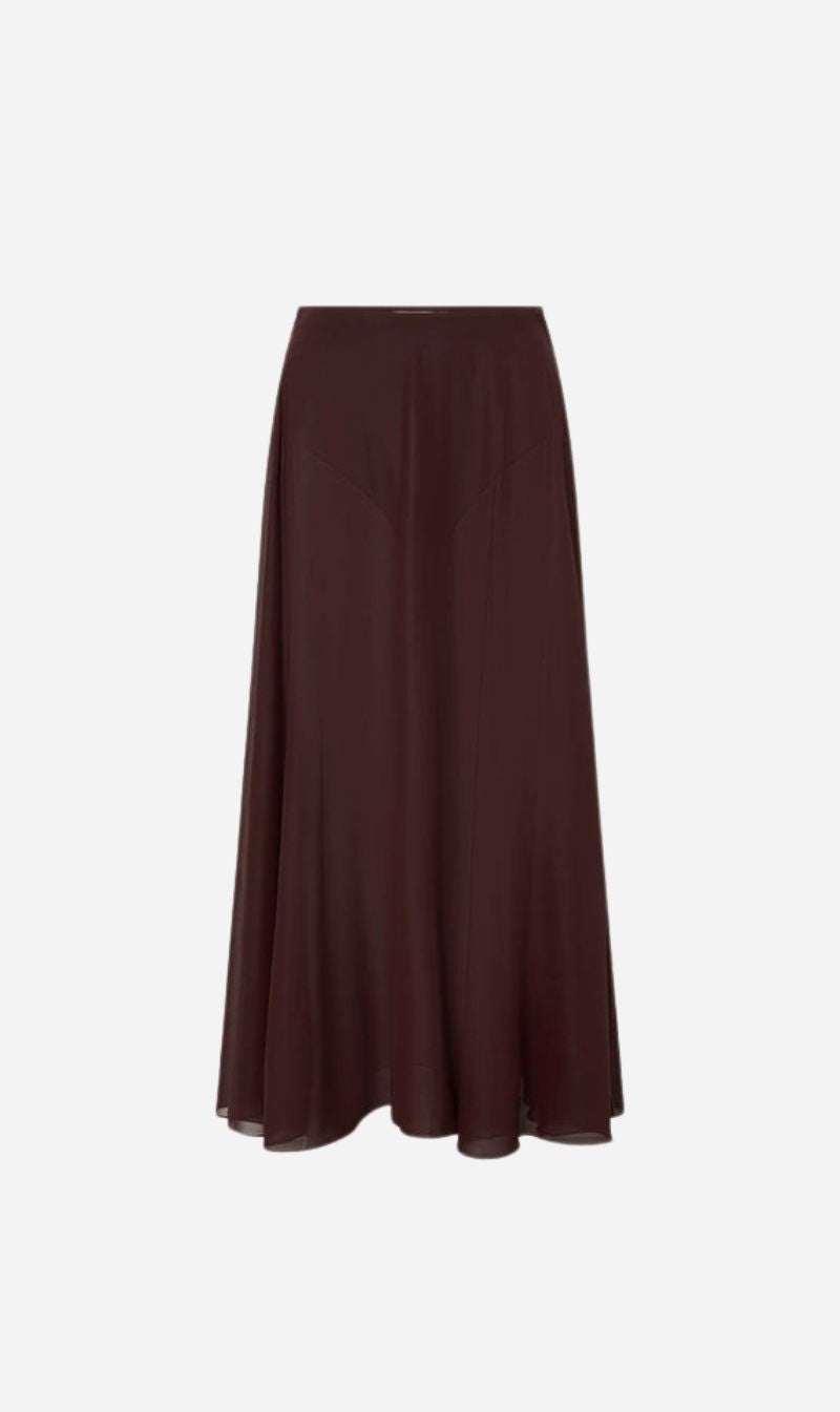 Camilla and Marc | Molten Skirt - Almandine