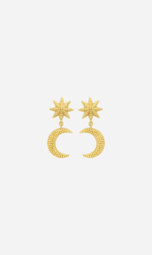 Zoe & Morgan | Moonlight Earrings - Gold