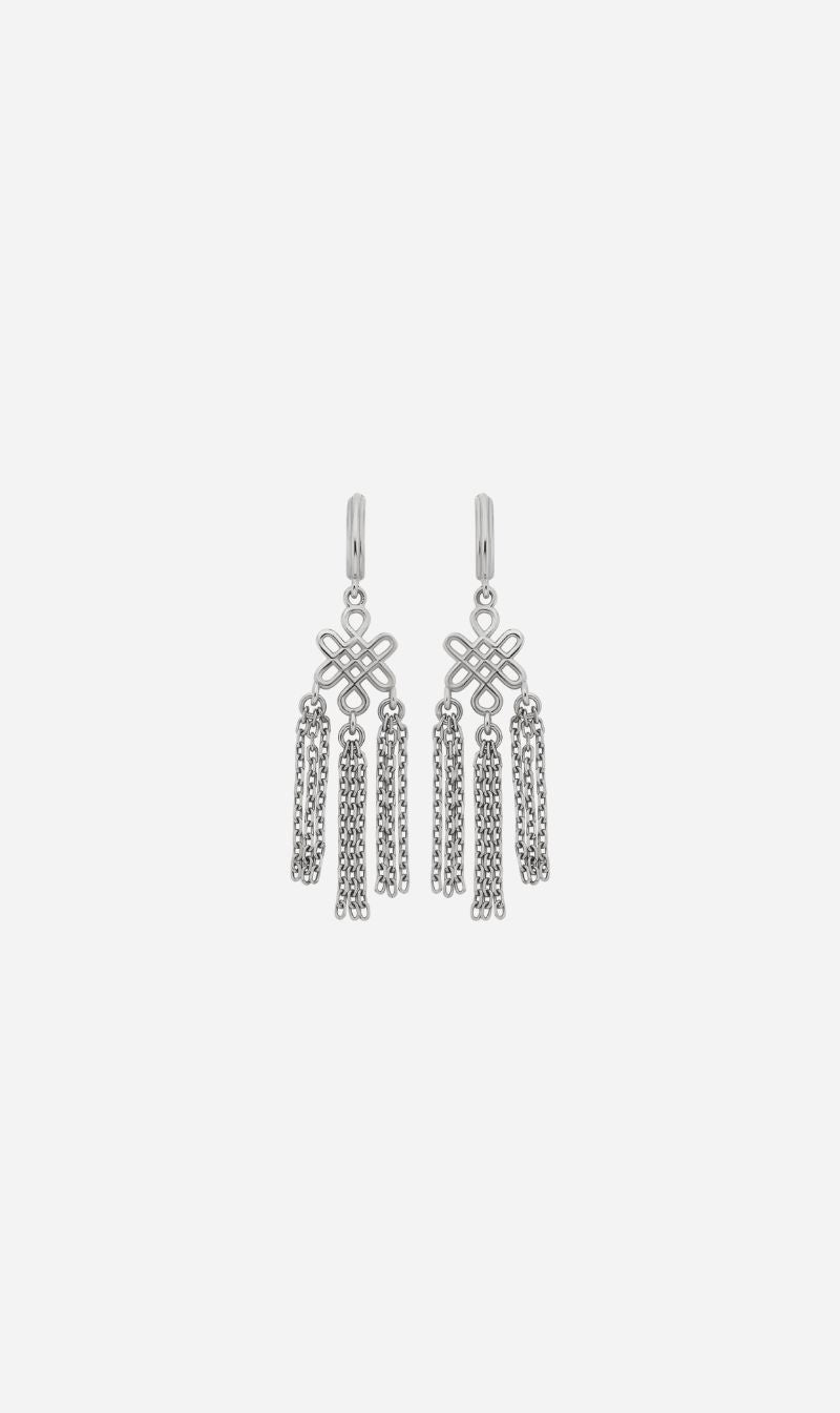 Zoe & Morgan | Ether Earrings - Silver