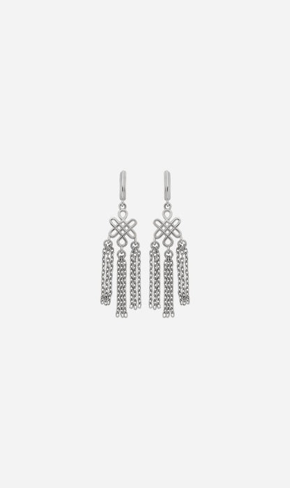 Zoe & Morgan | Ether Earrings - Silver