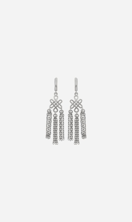 Zoe & Morgan | Ether Earrings - Silver