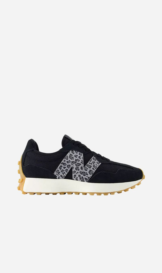 New Balance | 327 - Black & Leopard