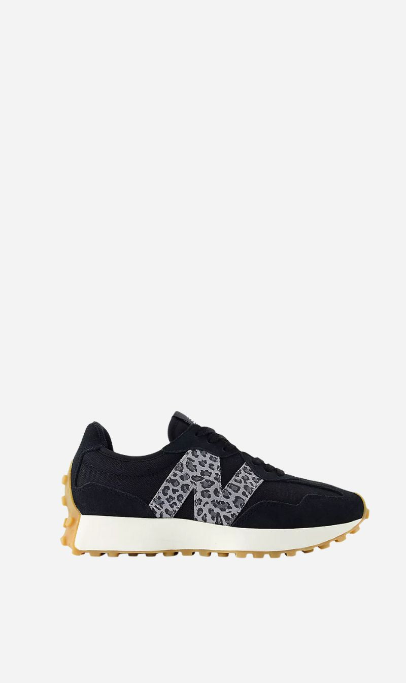New Balance | 327 - Black & Leopard