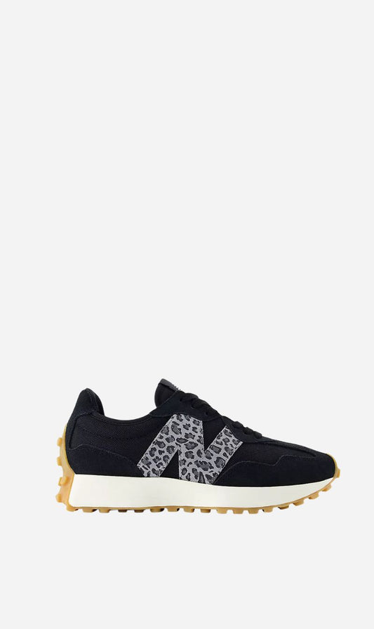 New Balance | 327 - Black & Leopard