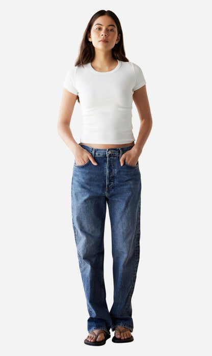 Dear Dylan | Baby Tee - Blanc