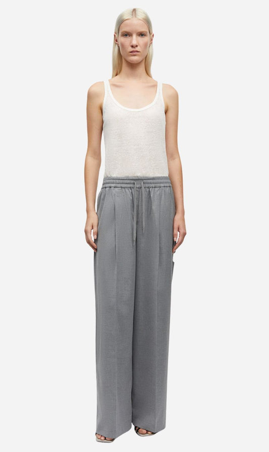 Samsoe Samsoe | Sarila Trousers - Grey Mel.
