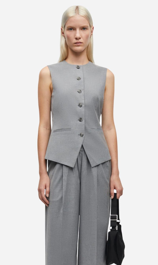 Samsoe Samsoe | Saruma Vest - Grey Mel.