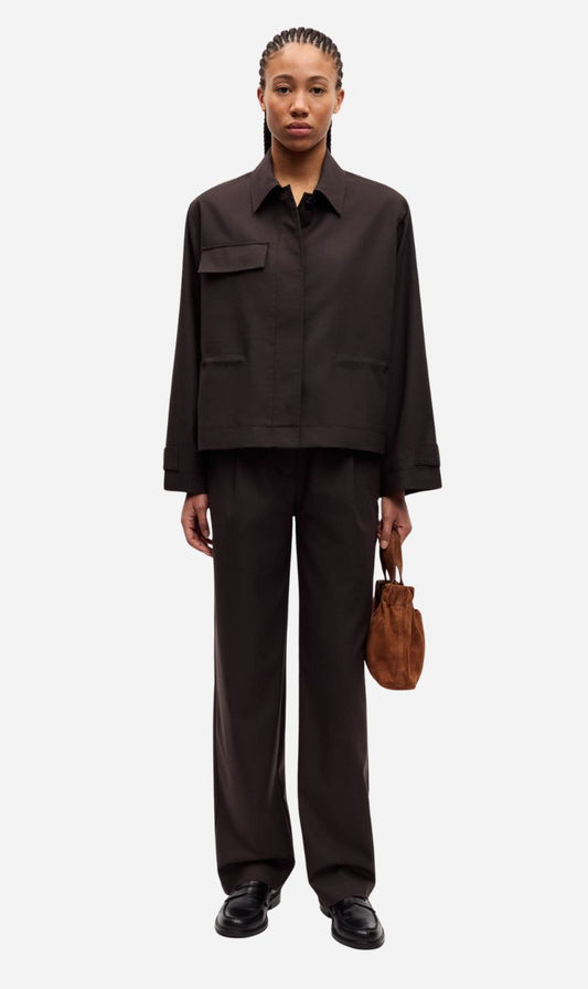 Samsoe Samsoe | Saagneta Trousers - Black Coffee
