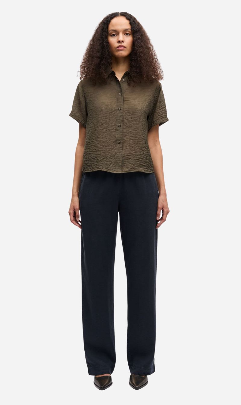 Samsoe Samsoe | Saminna SS Shirt - Deep Forest