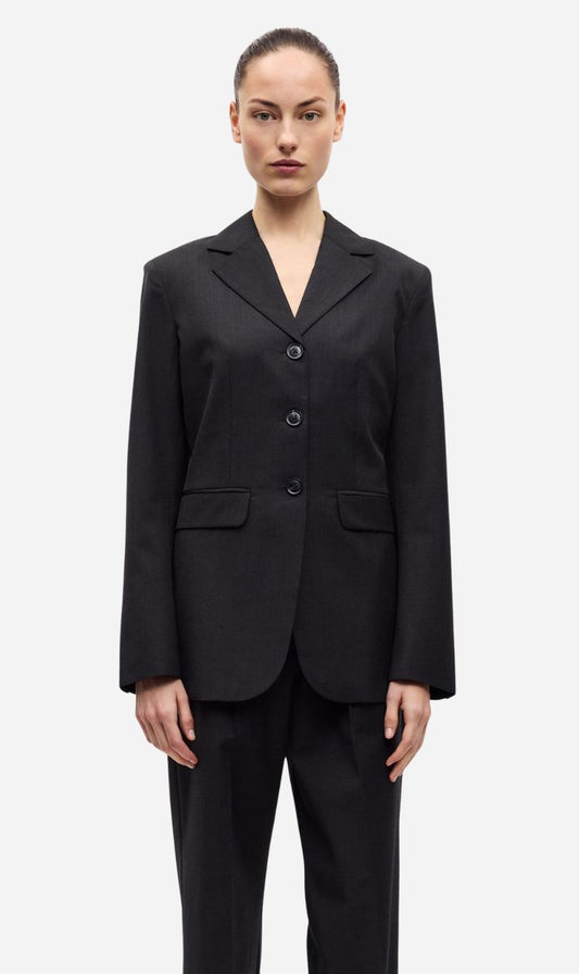 Samsoe Samsoe | Satove Blazer - Black Mel.