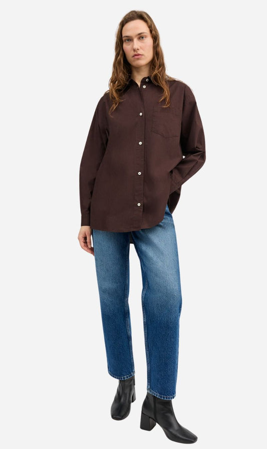 Skall Studio | Edgar Shirt - Dark Brown